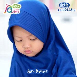 Jilbab Anak JAFR - Little Khodijah 28 Biru Benhur